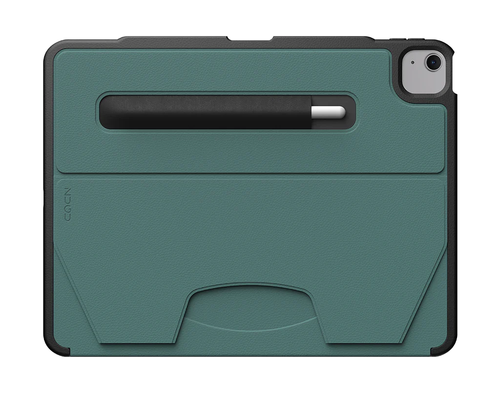 Zugu Case for iPad Air 13 M2 2024 & Pro 12.9 3rd 4th Gen - Pine Green