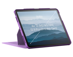 Zugu Case for iPad Air 13 M2 / M3 / M4 & Pro 12.9 3rd 4th Gen - Nova Purple