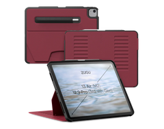 Zugu Case for iPad Air 13 M2 / M3 & Pro 12.9 3rd 4th Gen - Red