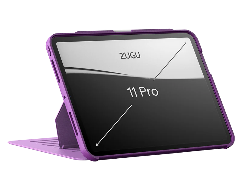 Zugu iPad Folio Case for iPad Pro 11 M4 / M5 - Nova Purple