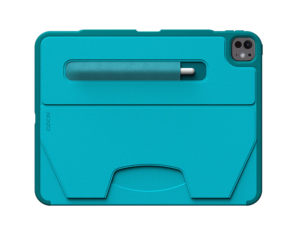 Zugu iPad Folio Case For iPad Pro 13 M4 / M5 - Aqua Teal