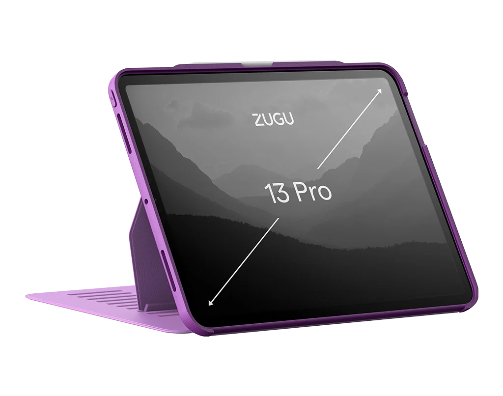 Zugu iPad Folio Case For iPad Pro 13 M4 / M5 - Nova Purple