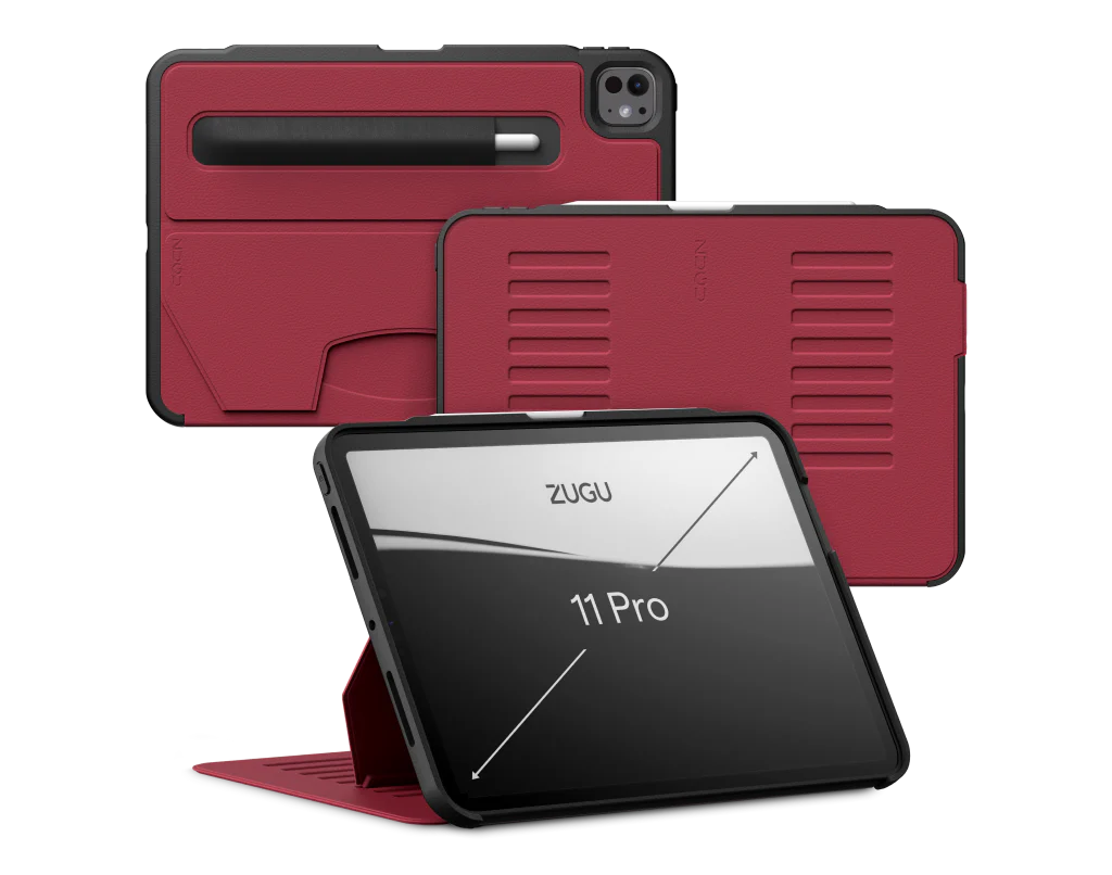 Zugu Case for iPad Pro 11 M4 / M5 - Red