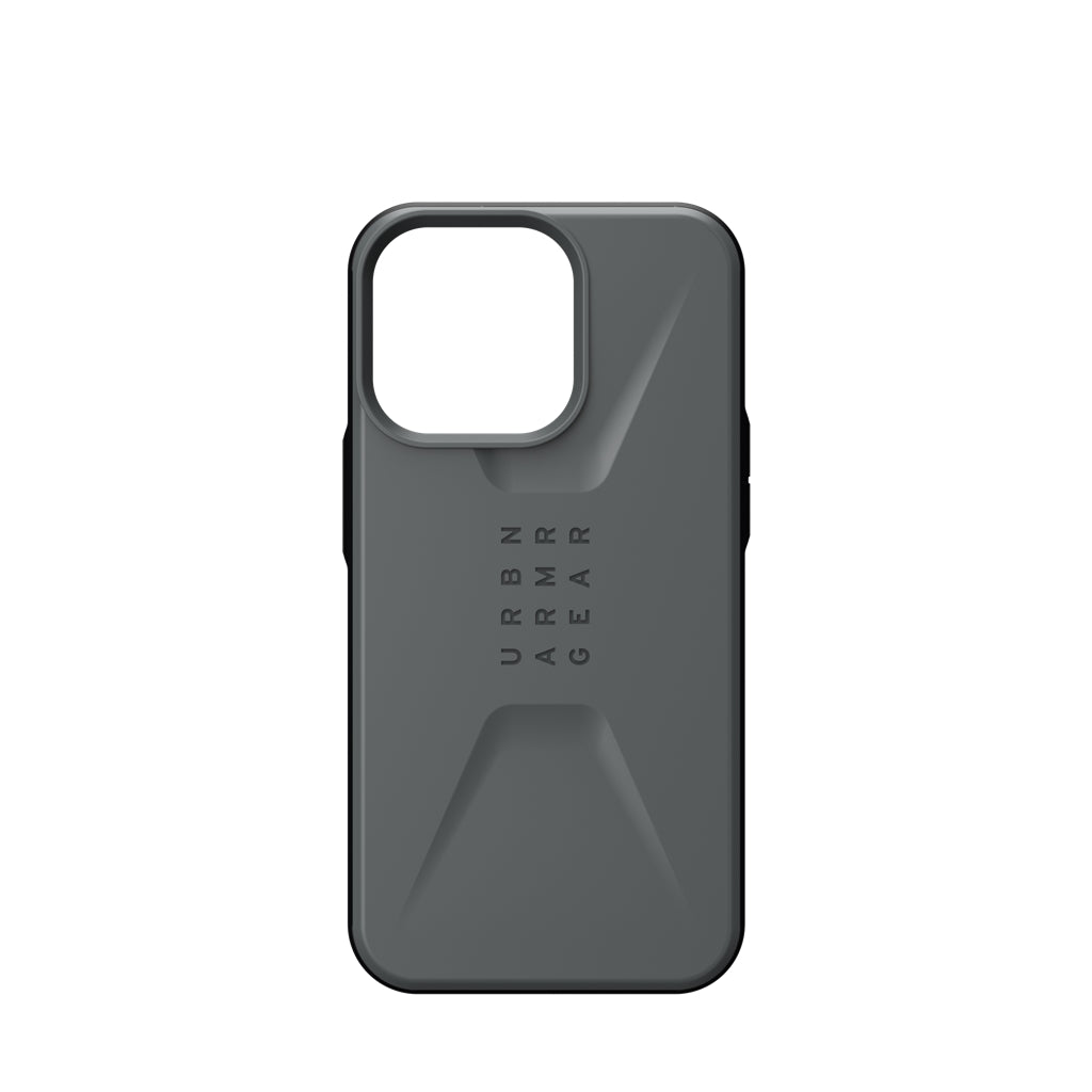 UAG Civilian Slim Rugged Case iPhone 13 Standard 6.1 Silver