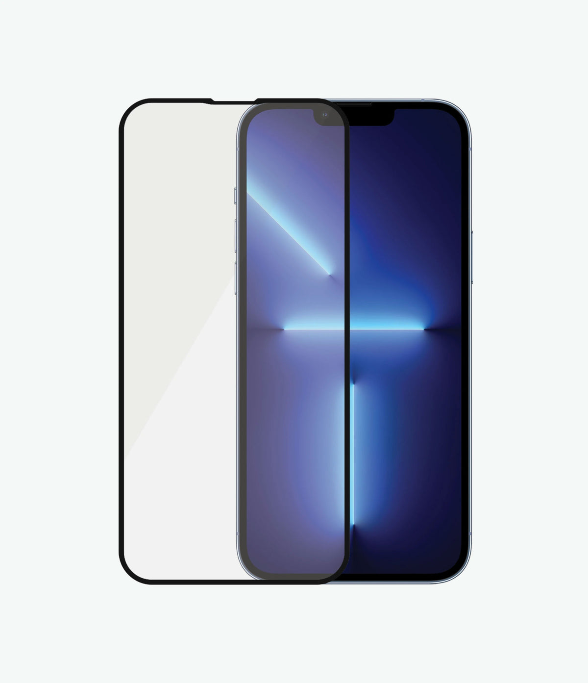 PanzerGlass Screen Guard iPhone 13 Pro Max 6.7 Case Friendly Black Frame