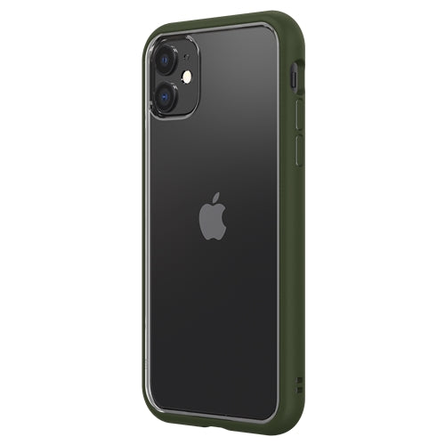 RhinoShield Mod NX Bumper Case & Clear Backplate iPhone 11 / XR - Camo Green 2
