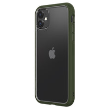 Load image into Gallery viewer, RhinoShield Mod NX Bumper Case &amp; Clear Backplate iPhone 11 / XR - Camo Green 2