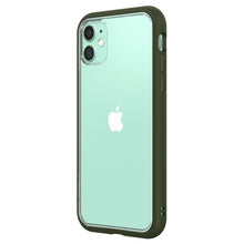 Load image into Gallery viewer, RhinoShield Mod NX Bumper Case &amp; Clear Backplate iPhone 11 / XR - Camo Green 1