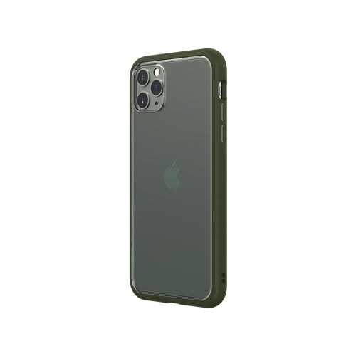 RhinoShield Mod NX Bumper Case & Clear Backplate iPhone 11 Pro Max / XS Max - Camo Green4