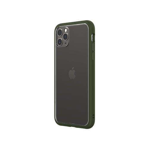 RhinoShield Mod NX Bumper Case & Clear Backplate iPhone 11 Pro Max / XS Max - Camo Green5