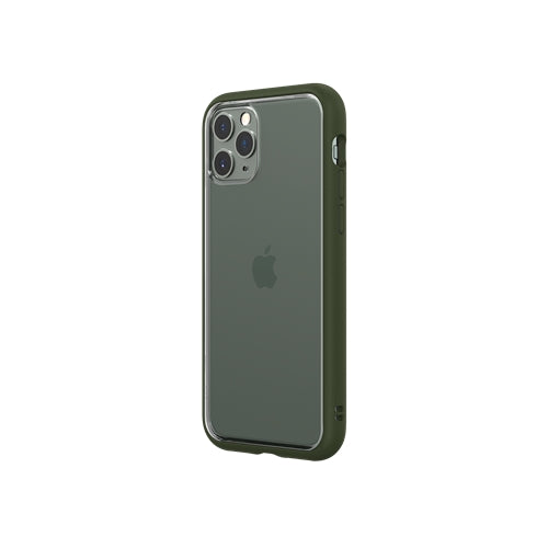RhinoShield Mod NX Bumper Case & Clear Backplate iPhone 11 Pro / X / XS - Camo Green 4