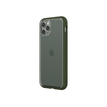 Load image into Gallery viewer, RhinoShield Mod NX Bumper Case &amp; Clear Backplate iPhone 11 Pro / X / XS - Camo Green 4