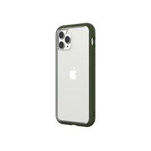 Load image into Gallery viewer, RhinoShield Mod NX Bumper Case &amp; Clear Backplate iPhone 11 Pro / X / XS - Camo Green 5