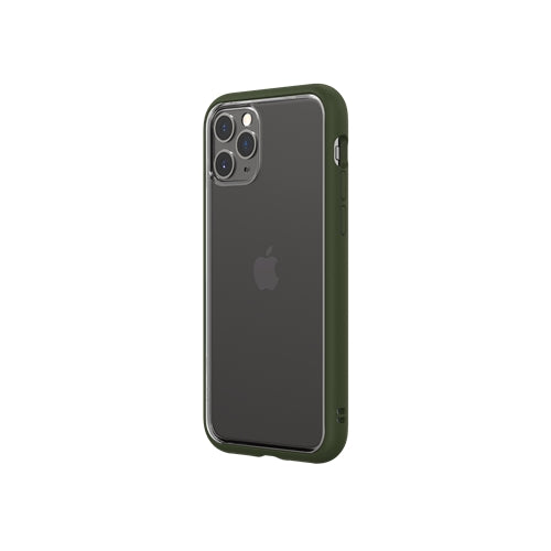 RhinoShield Mod NX Bumper Case & Clear Backplate iPhone 11 Pro / X / XS - Camo Green 2