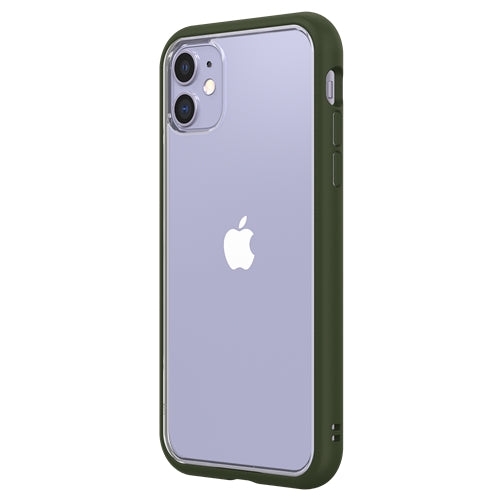RhinoShield Mod NX Bumper Case & Clear Backplate iPhone 11 / XR - Camo Green 5