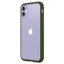 Load image into Gallery viewer, RhinoShield Mod NX Bumper Case &amp; Clear Backplate iPhone 11 / XR - Camo Green 5