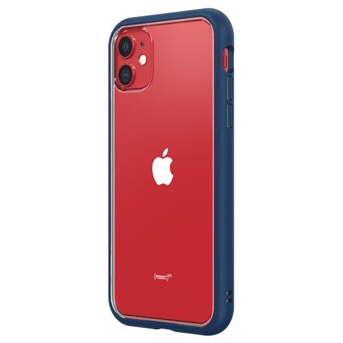 RhinoShield Mod NX Bumper Case & Clear Backplate iPhone 11 / XR - Royal Blue 1