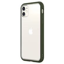 Load image into Gallery viewer, RhinoShield Mod NX Bumper Case &amp; Clear Backplate iPhone 11 / XR - Camo Green 3