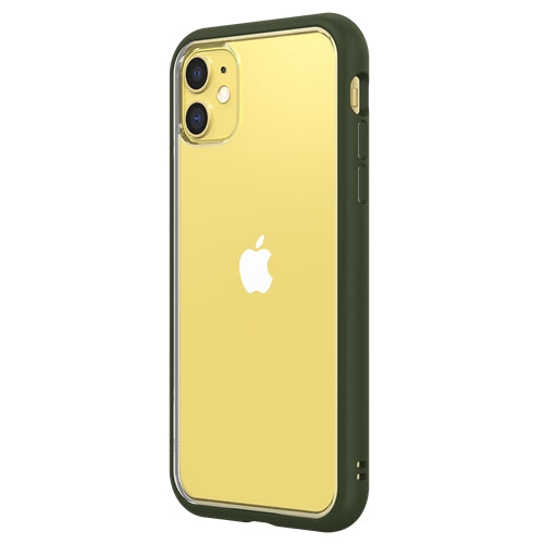RhinoShield Mod NX Bumper Case & Clear Backplate iPhone 11 / XR - Camo Green 4