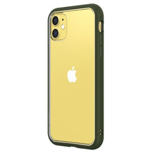 Load image into Gallery viewer, RhinoShield Mod NX Bumper Case &amp; Clear Backplate iPhone 11 / XR - Camo Green 4