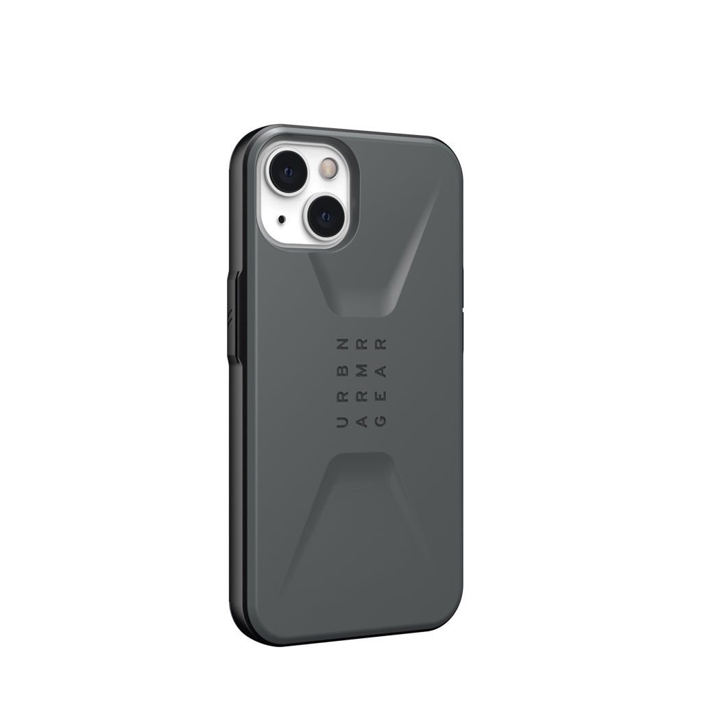UAG Civilian Slim Rugged Case iPhone 13 Standard 6.1 Silver