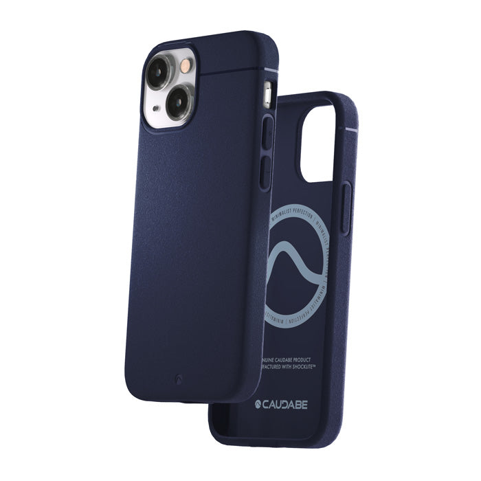 Caudabe Sheath Slim Protective Case & MagSafe iPhone iPhone 13 Mini – Navy - Mac Addict