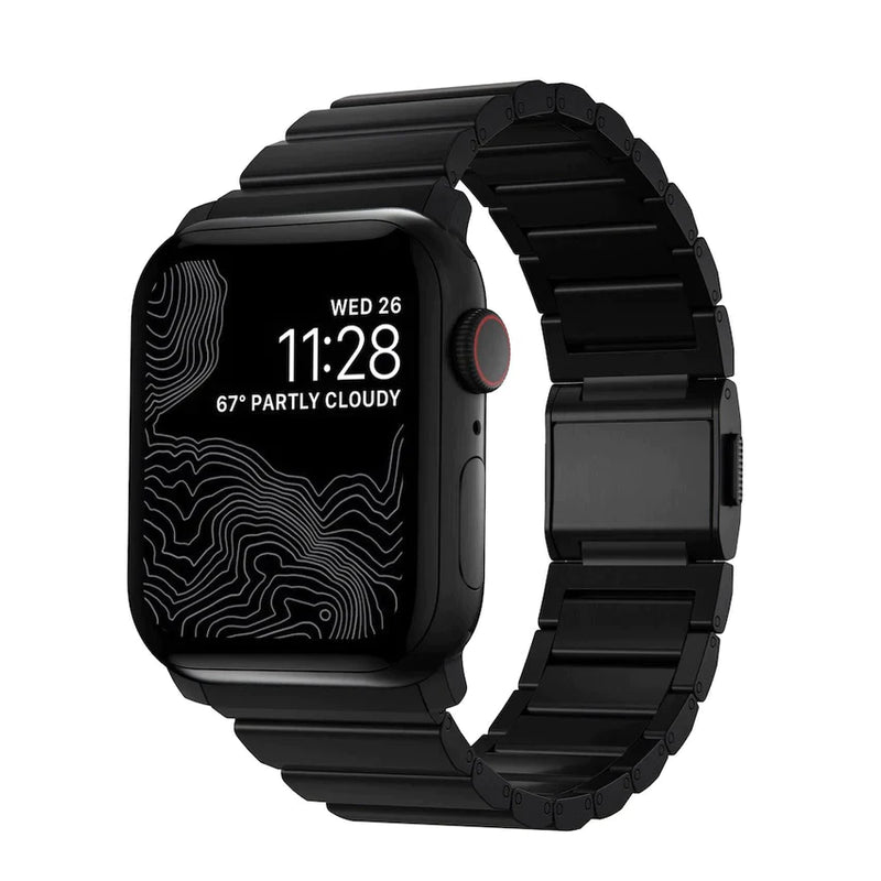 Nomad Titanium Band 42/44/45/46/49mm - Black hardware