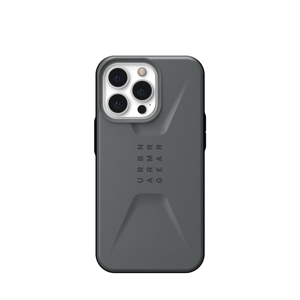 UAG Civilian Slim Rugged Case iPhone 13 Pro Max 6.7 Silver