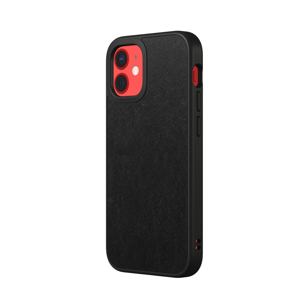 RhinoShield SolidSuit Rugged Case For iPhone 12 mini - Genuine Leather - Mac Addict