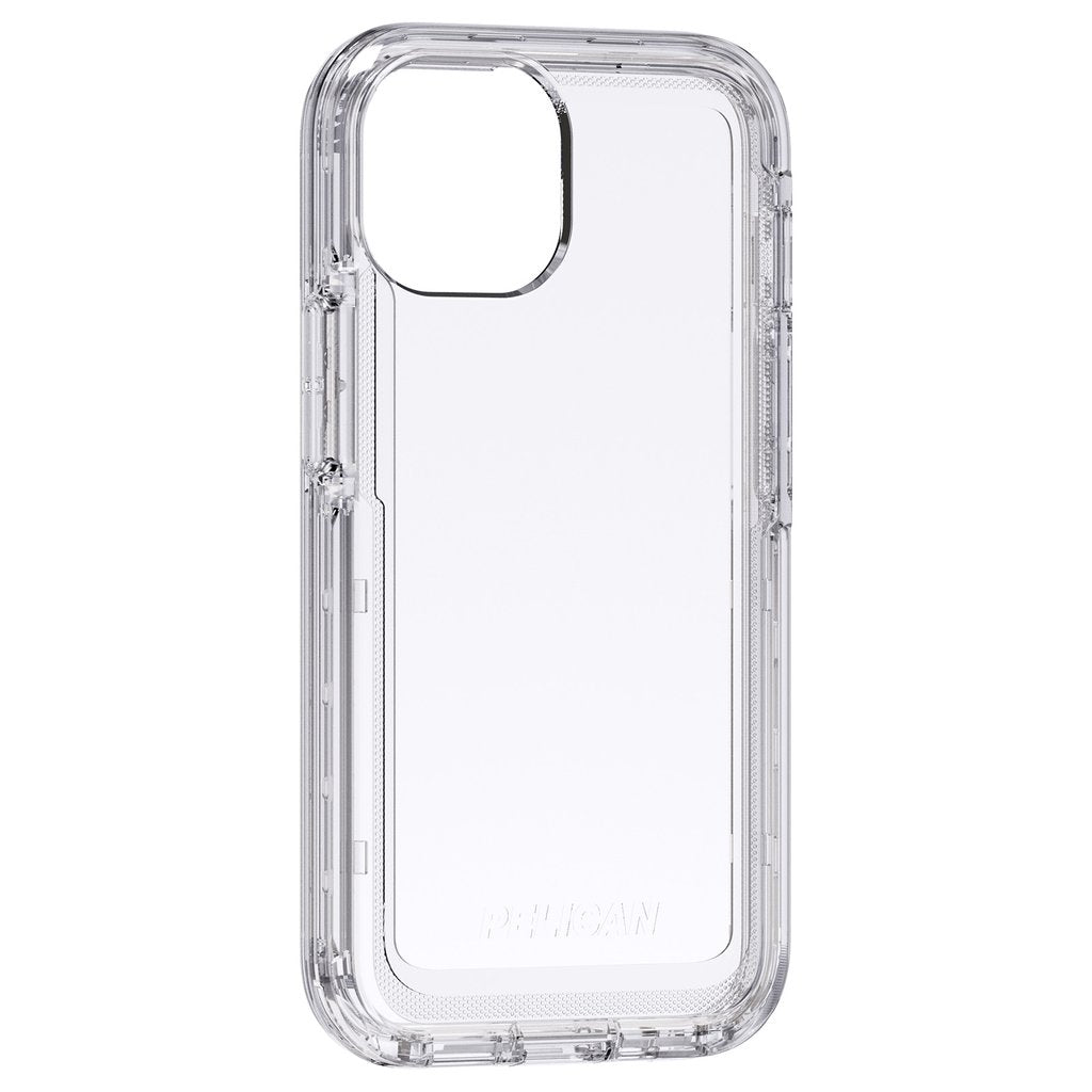 Pelican Voyager Rugged Case & Belt Clip iPhone 13 Pro 6.1 - Clear
