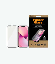 Load image into Gallery viewer, PanzerGlass Screen Guard iPhone 13 Mini 5.4 Case Friendly Black Frame