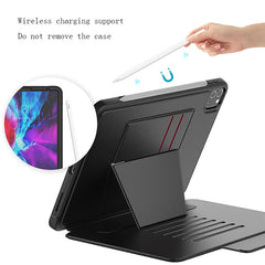 Folio Synthetic Leather Folio Case iPad Pro 11 & Air 5 & 4 with Kickstand - Black