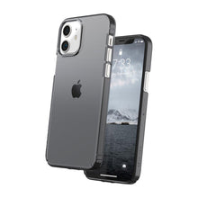 Load image into Gallery viewer, Caudabe Lucid Clear Minimalist Case For iPhone iPhone 12 mini - GRAPHITE - Mac Addict