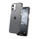 Caudabe Lucid Clear Minimalist Case For iPhone iPhone 12 mini - GRAPHITE