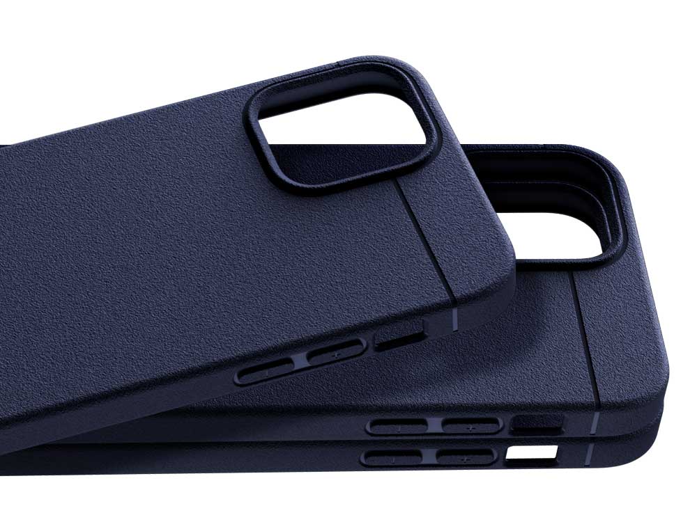 Caudabe Sheath Slim Protective Case For iPhone iPhone 12 / 12 Pro - NAVY - Mac Addict