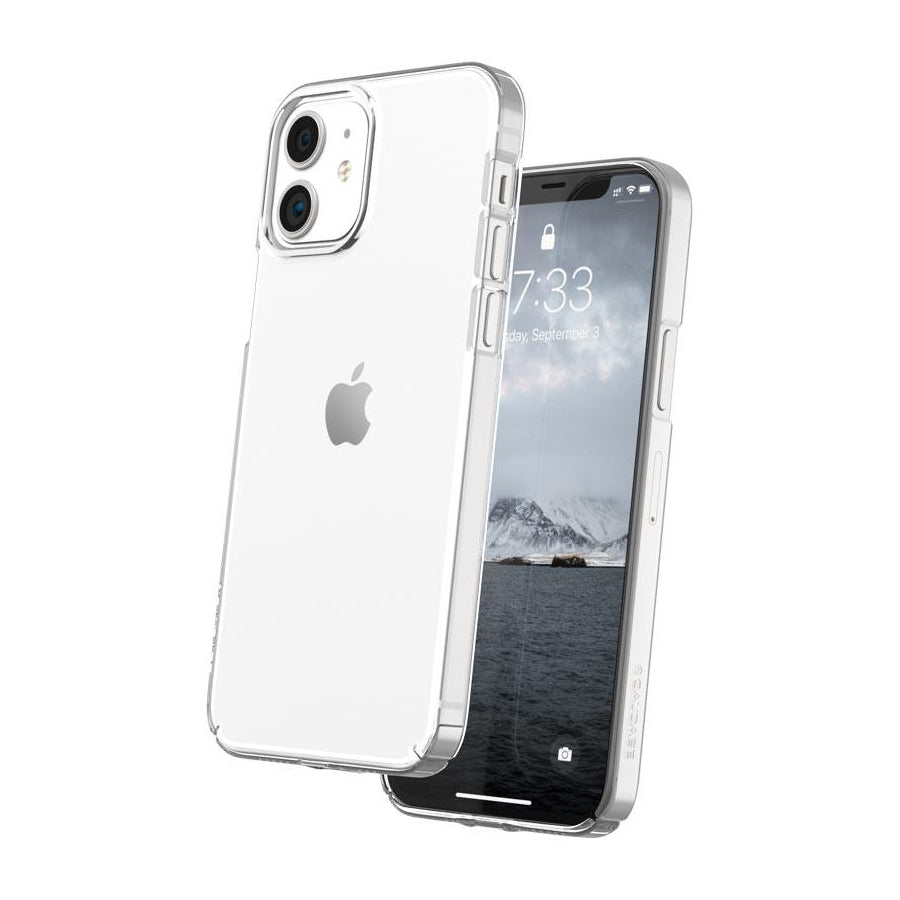 Caudabe Lucid Clear Minimalist Case For iPhone iPhone 12 mini - CRYSTAL - Mac Addict