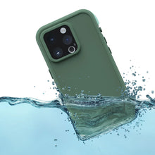 Load image into Gallery viewer, Otterbox FRE Waterproof Case for iPhone 14 Pro Max - Dauntless Green