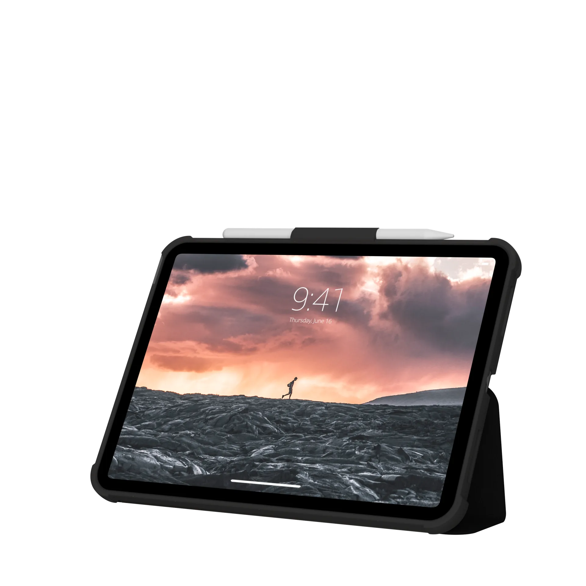 UAG Plyo Folio Case for iPad 10th / 11th Gen - Black/Clear