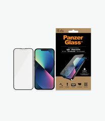 PanzerGlass Screen Guard iPhone 13 / 13 Pro 6.1 Anti-Glare Black Frame