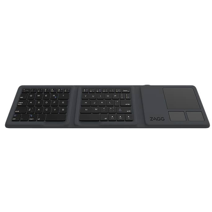Zagg Tri Fold Bluetooth Full Size Foldable Keyboard & Touchpad