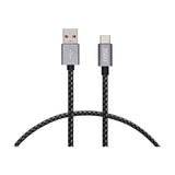 3SIXT Braided Nylon Cable USB-A to USB-C 30cm Charge & Sync Cable