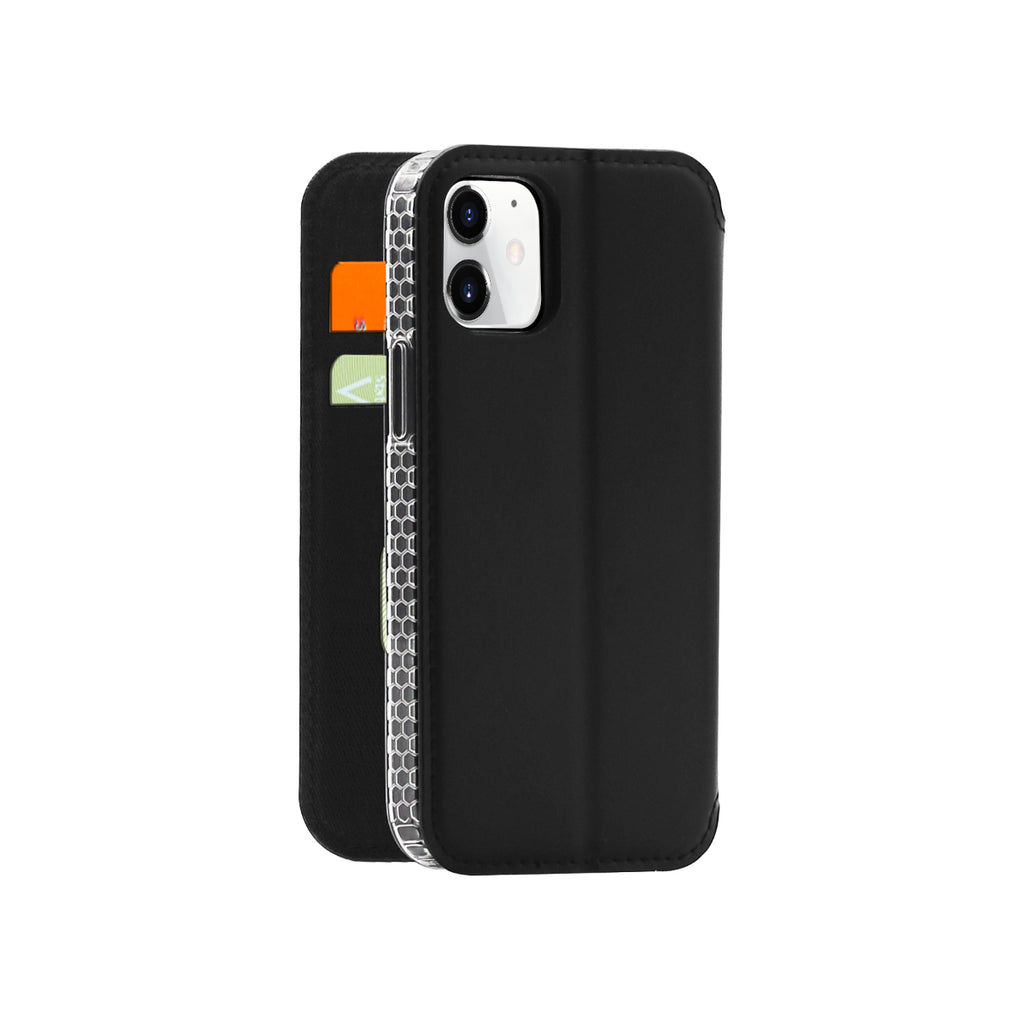 3SIXT Neowallet Leather Folio Case iPhone 12 Mini 5.4 inch - Black8