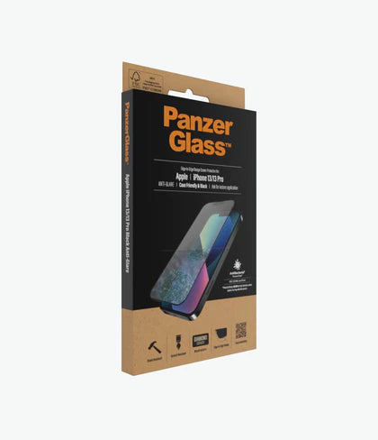 PanzerGlass Screen Guard iPhone 13 / 13 Pro 6.1 Anti-Glare Black Frame