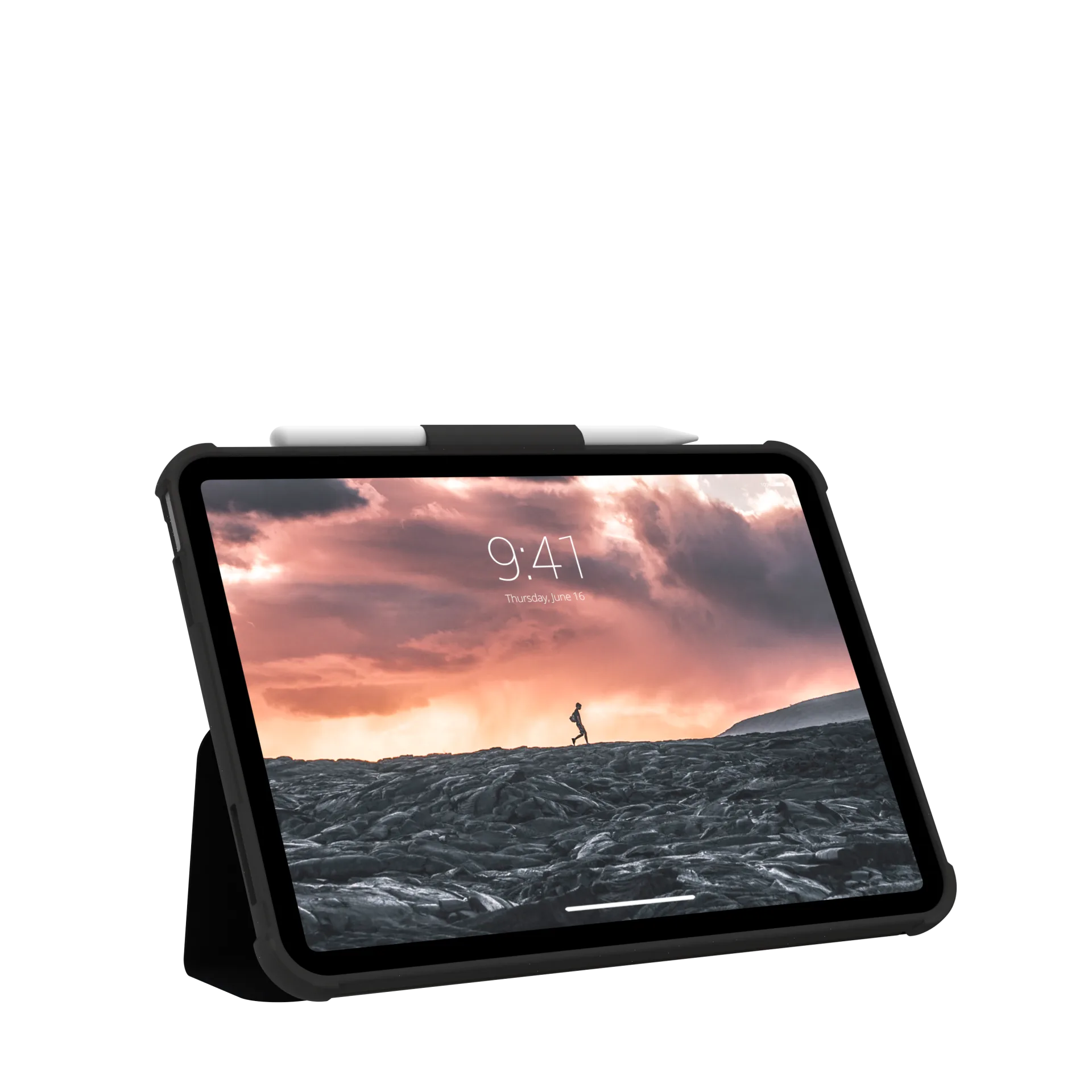 UAG Plyo Folio Case for iPad 10th / 11th Gen - Black/Clear