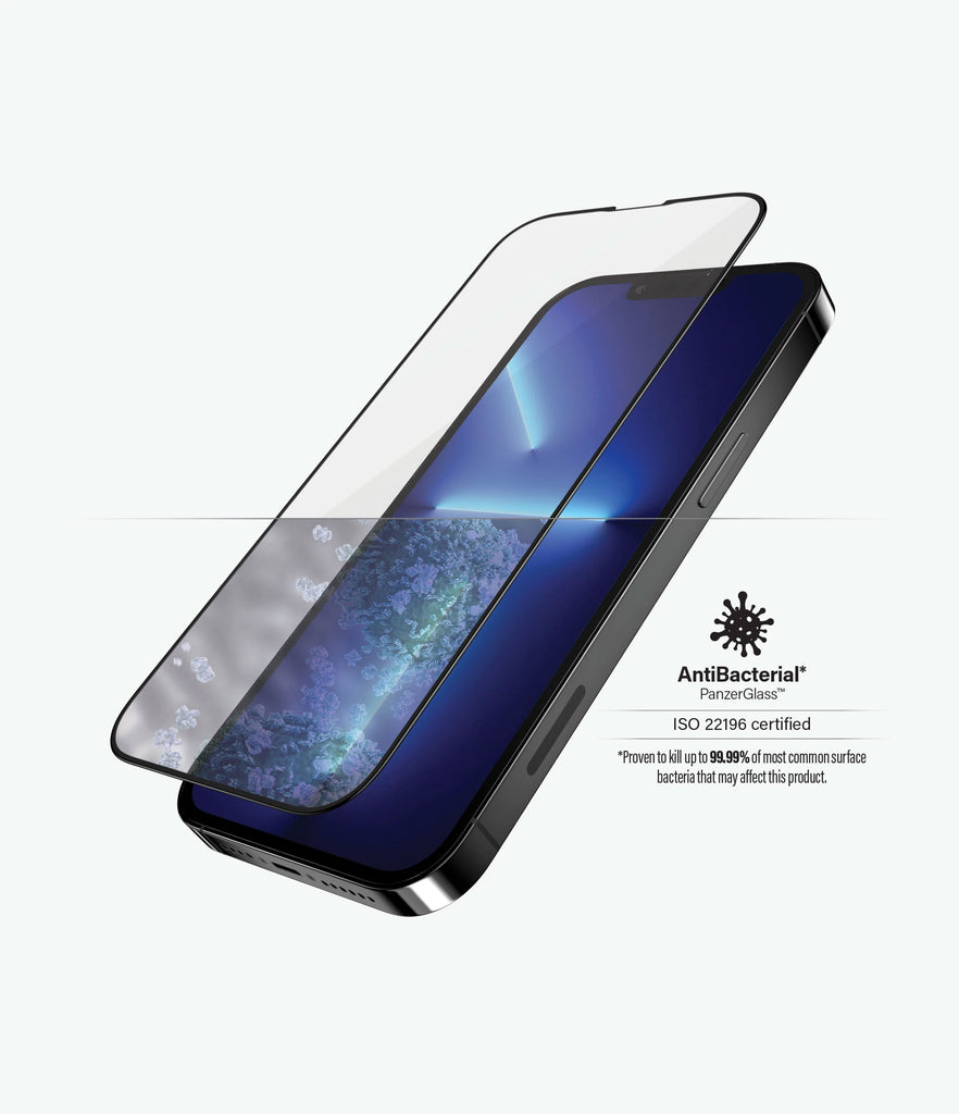 PanzerGlass Screen Guard iPhone 13 Mini 5.4 Case Friendly Black Frame