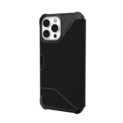 UAG Metropolis Folio Rugged Case iPhone 13 Pro Kevlar Black with FREE SCREEN GUARD