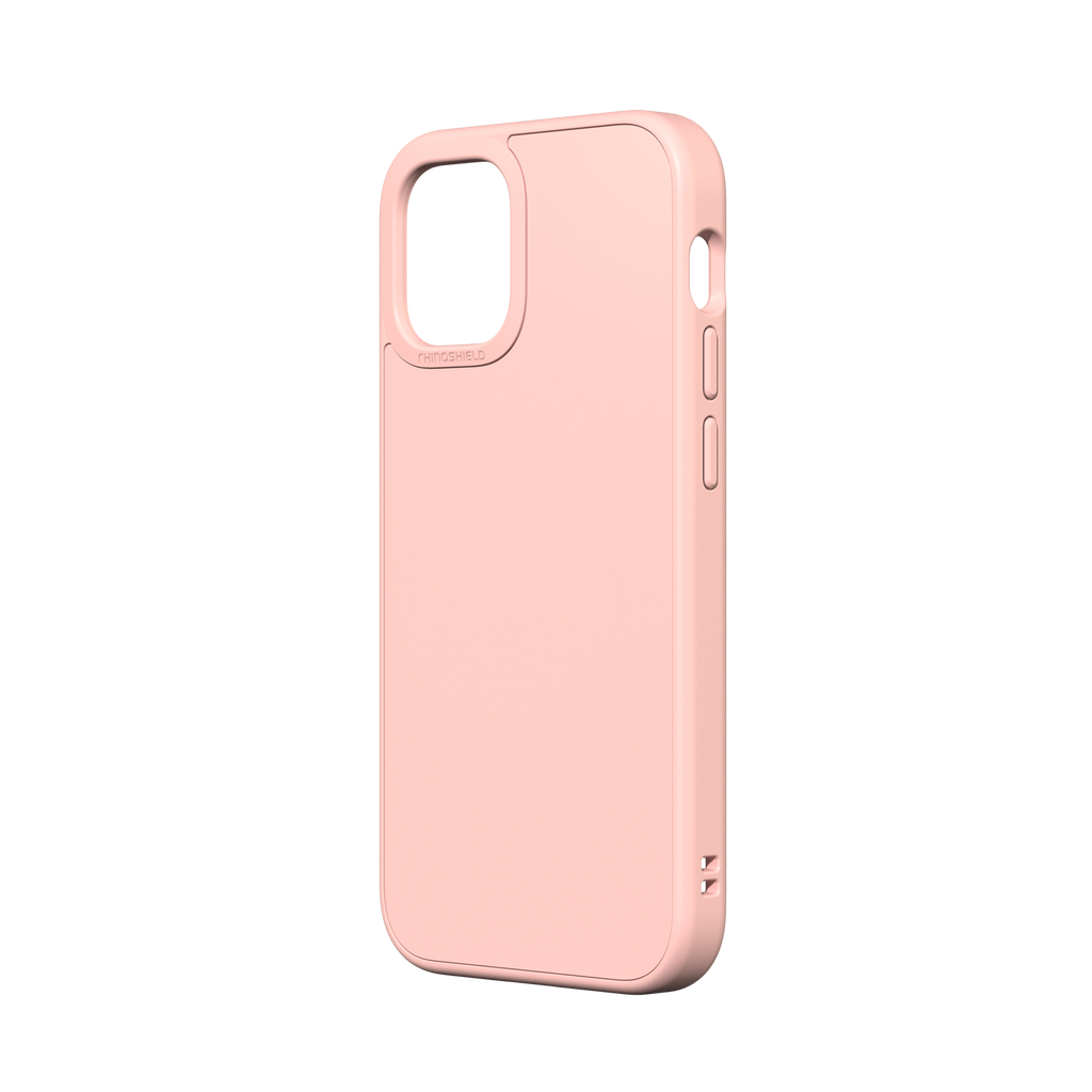 RhinoShield SolidSuit Rugged Case For iPhone 12 mini  - Classic Blush Pink - Mac Addict