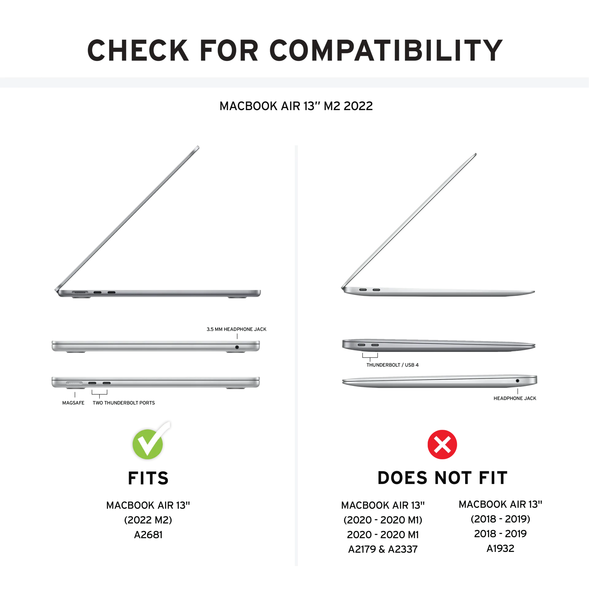 UAG PLYO Drop Protective for Macbook Air 13.6 inch 2022 M2 / M3 / M4