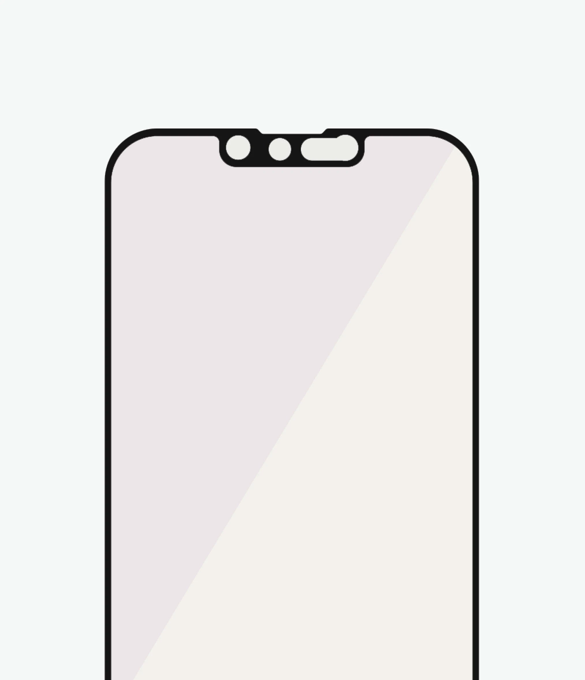 PanzerGlass Screen Guard iPhone 13 Pro Max 6.7 Anti Bluelight Black Frame