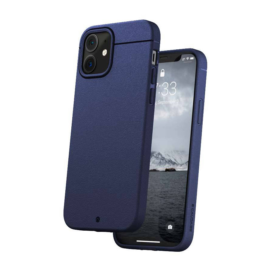 Caudabe Sheath Slim Protective Case For iPhone iPhone 12 / 12 Pro - NAVY - Mac Addict